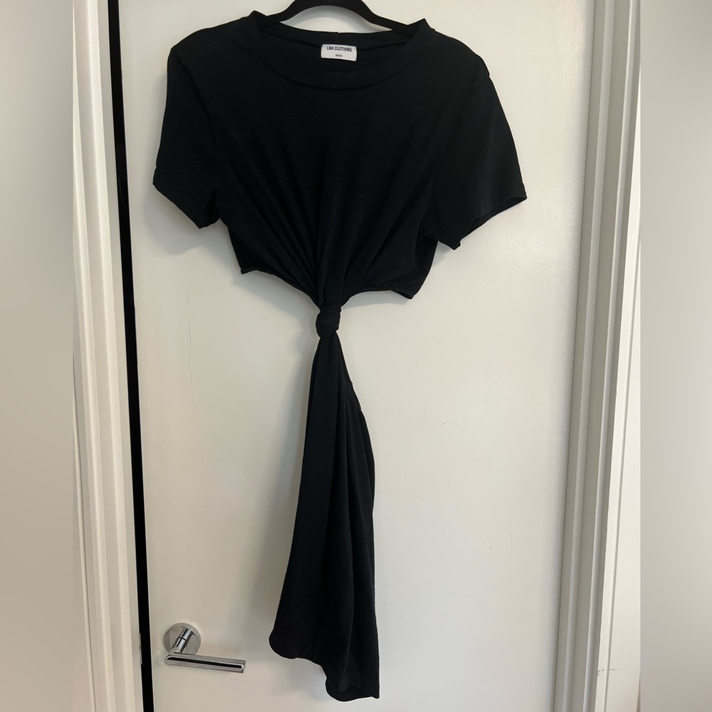 Lna Devan Twist Tee Dress - image 2